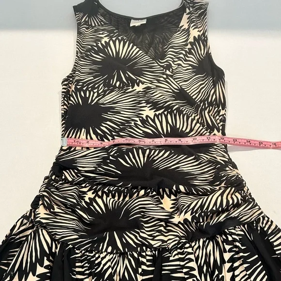 Anthropologie Drop-Waist Bubble Hem Dress Sz S - Picture 6 of 13